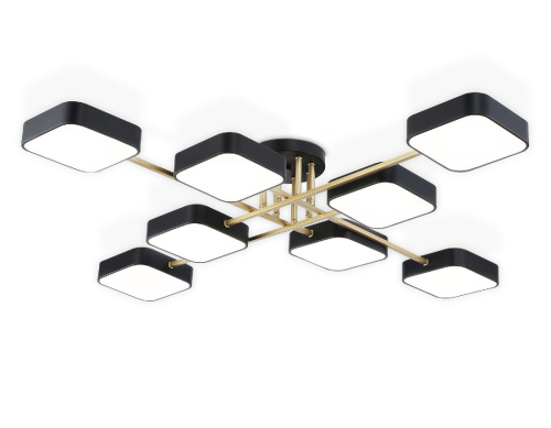 Потолочная люстра Ambrella Light Linetech Comfort FL516348 изображение в интернет-магазине Cramer Light