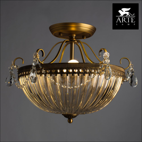 Потолочный светильник Arte Lamp Schelenberg A4410PL-3SR изображение в интернет-магазине Cramer Light фото 5