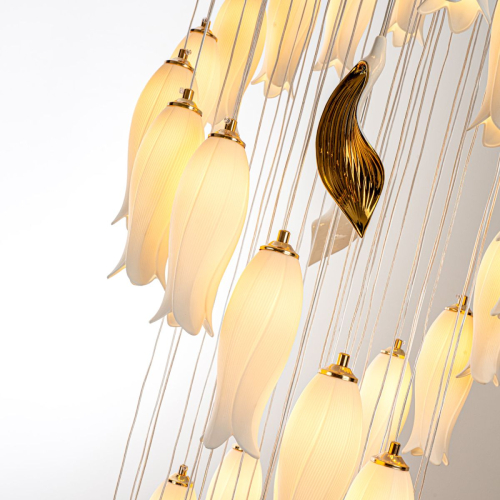 Подвесная люстра Modelux ML.8868.48 WH изображение в интернет-магазине Cramer Light фото 7