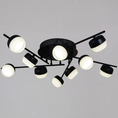 Потолочная люстра Reluce 11590-0.3-10 Black изображение в интернет-магазине Cramer Light