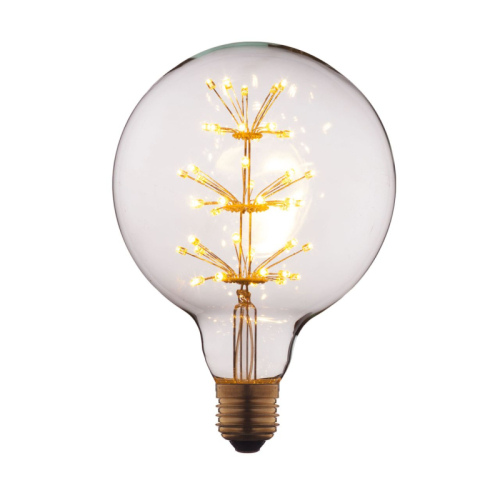 Лампа светодиодная филаментная Loft IT E27 3W прозрачная G12547LED изображение в интернет-магазине Cramer Light