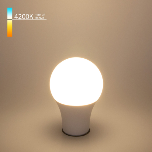Лампа светодиодная Elektrostandard E27 20W 4200K груша матовая 4690389163944 изображение в интернет-магазине Cramer Light фото 2