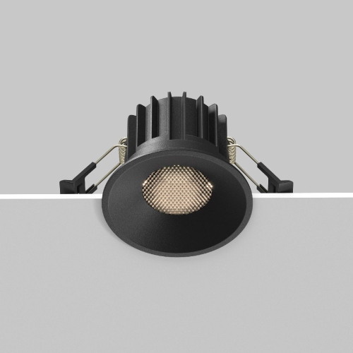 Встраиваемый светильник Maytoni Round DL058-12W-DTW-B изображение в интернет-магазине Cramer Light фото 8