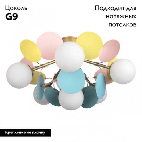 Потолочная люстра Loft IT Matisse 10008/6C Mult изображение в интернет-магазине Cramer Light фото 2