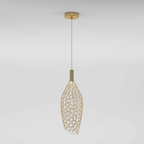 Подвесной светильник Eurosvet Ruche 90380/1 золото a069063 изображение в интернет-магазине Cramer Light