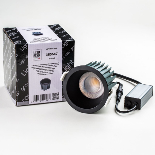 Встраиваемый светильник Lightstar Ciclone 385647 изображение в интернет-магазине Cramer Light фото 2