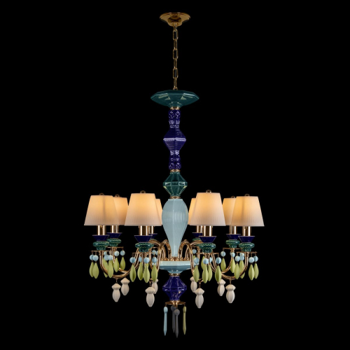Подвесная люстра Loft IT Grace 10203/8 Green изображение в интернет-магазине Cramer Light фото 2