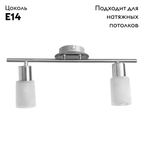 Спот Arte Lamp A4510PL-2SS изображение в интернет-магазине Cramer Light фото 2