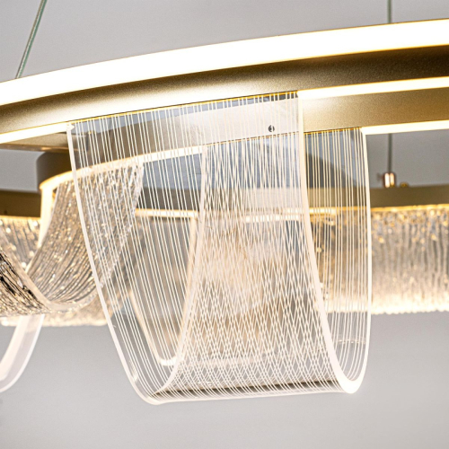 Подвесная люстра LED4U L7706-800 GD изображение в интернет-магазине Cramer Light фото 7