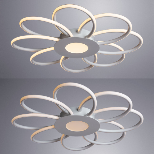 Потолочная светодиодная люстра Arte Lamp Polli A2528PL-8WH изображение в интернет-магазине Cramer Light фото 3
