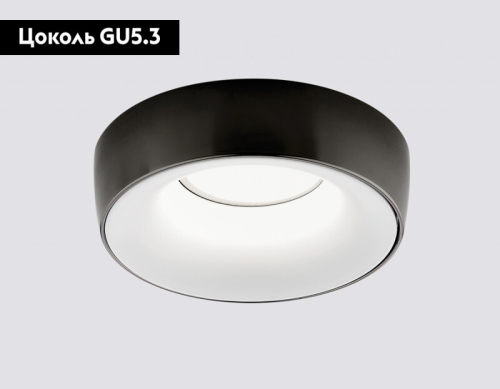 Встраиваемый светильник Ambrella Light A890 BK/WH изображение в интернет-магазине Cramer Light фото 2