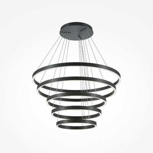 Подвесная люстра Maytoni Rim MOD058PL-L200BK изображение в интернет-магазине Cramer Light фото 3