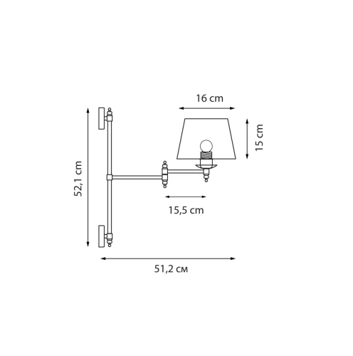 Бра Lightstar Flop 766611 дополнительное фото фото 2