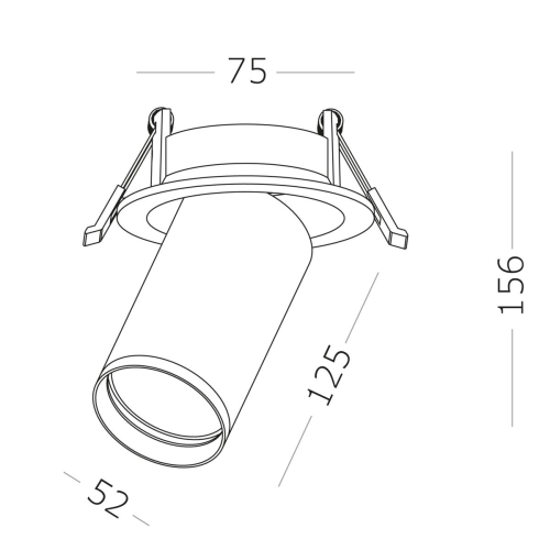 Встраиваемый спот ST Luce ST759.438.07 изображение в интернет-магазине Cramer Light фото 2