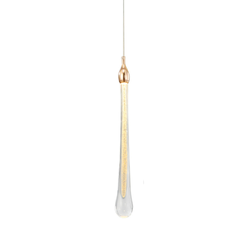 Подвесной светильник Delight Collection Teardrop OM801670-1-G изображение в интернет-магазине Cramer Light