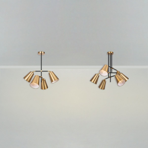 Потолочная люстра Freya Terra FR5260PL-06BS изображение в интернет-магазине Cramer Light фото 7