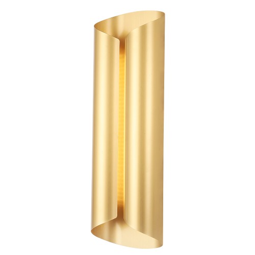 Настенный светильник Crystal Lux SELENE AP20 LED BRASS изображение в интернет-магазине Cramer Light фото 3