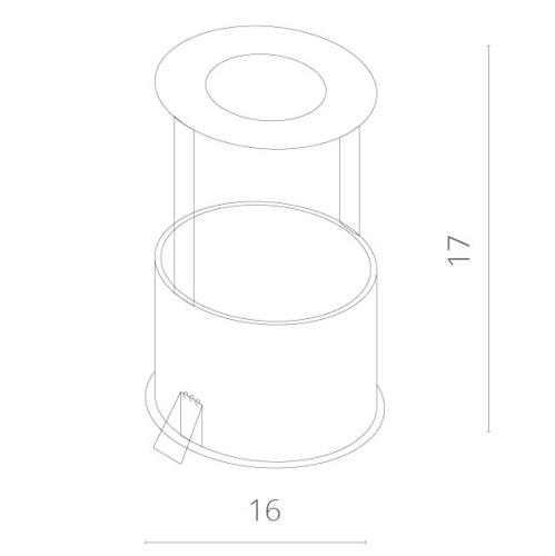 Встраиваемый светильник ARTE Lamp A3120PL-1WH изображение в интернет-магазине Cramer Light фото 6