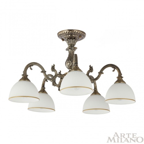 Потолочная люстра Arte Milano 346410/5 AB изображение в интернет-магазине Cramer Light фото 4