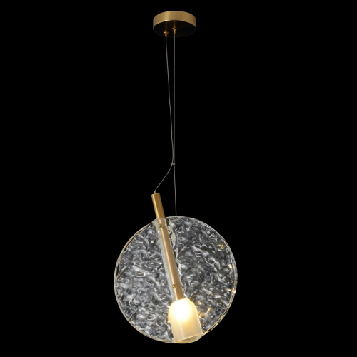 Подвесной светильник Crystal Lux FROZEN SP1 BRASS изображение в интернет-магазине Cramer Light фото 9