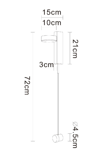 Настенный светильник Arte Lamp Mirach A2142AP-10PB изображение в интернет-магазине Cramer Light фото 4