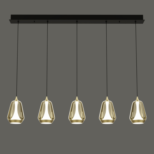Подвесной светильник Delight Collection MD24001011-5B brass/champagne изображение в интернет-магазине Cramer Light