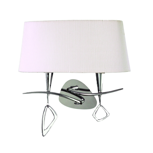 Бра Mantra Mara Chrome - White 1648 дополнительное фото