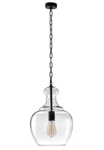 Подвесной светильник Crystal Lux CONSTANCIA SP1 BROWN изображение в интернет-магазине Cramer Light
