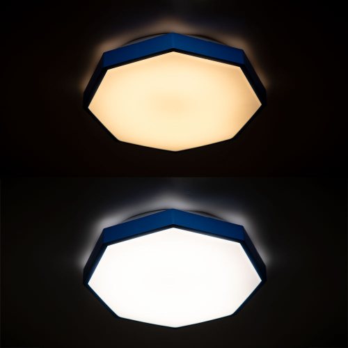 Потолочный светодиодный светильник Arte Lamp Kant A2659PL-1BL изображение в интернет-магазине Cramer Light фото 2