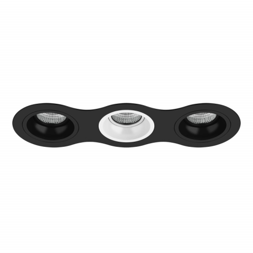 Встраиваемый светильник Lightstar D637070607 (214637+214607+214606+214607) изображение в интернет-магазине Cramer Light