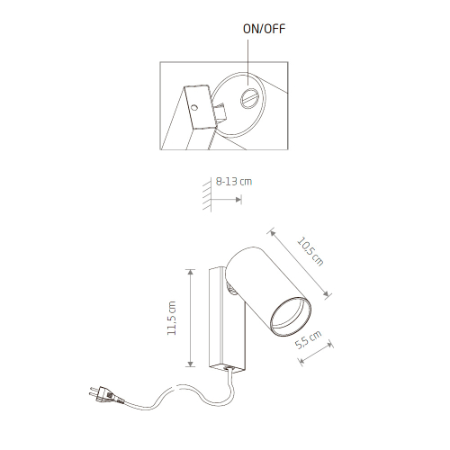 Спот Nowodvorski Mono 7786 изображение в интернет-магазине Cramer Light фото 2