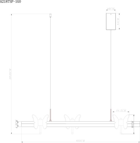 Подвесной светильник Arte Lamp Darcy A2187SP-1GO изображение в интернет-магазине Cramer Light фото 6