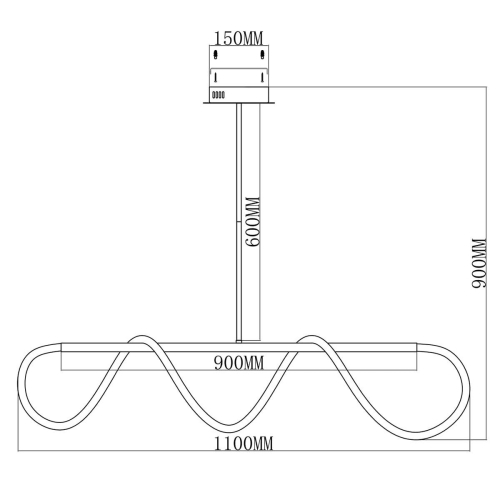 Подвесной светодиодный светильник Moderli True V4082-PL изображение в интернет-магазине Cramer Light фото 3