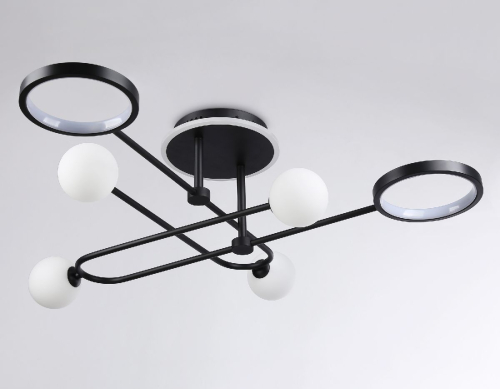 Потолочная люстра Ambrella Light Comfort LineTech FL66232 изображение в интернет-магазине Cramer Light фото 6