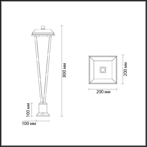 Ландшафтный светильник Odeon Light Bearitz 6655/12GL дополнительное фото фото 2