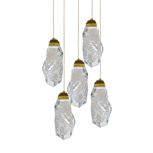 Подвесной светильник Delight Collection 111 111-5P gold изображение в интернет-магазине Cramer Light