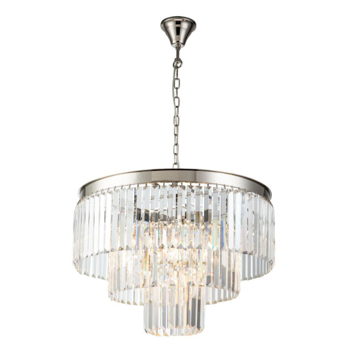 Подвесная люстра iLamp Triumph 7383/8P Nickel изображение в интернет-магазине Cramer Light фото 5