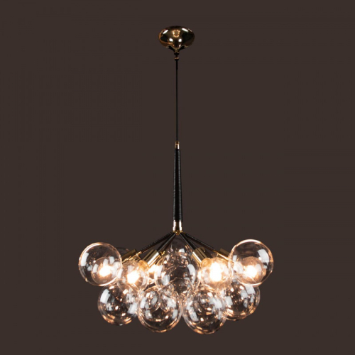 Подвесная люстра Loft IT Bunch 10048/6 Black изображение в интернет-магазине Cramer Light фото 3