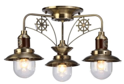 Потолочная люстра Arte Lamp Sailor A4524PL-3AB изображение в интернет-магазине Cramer Light