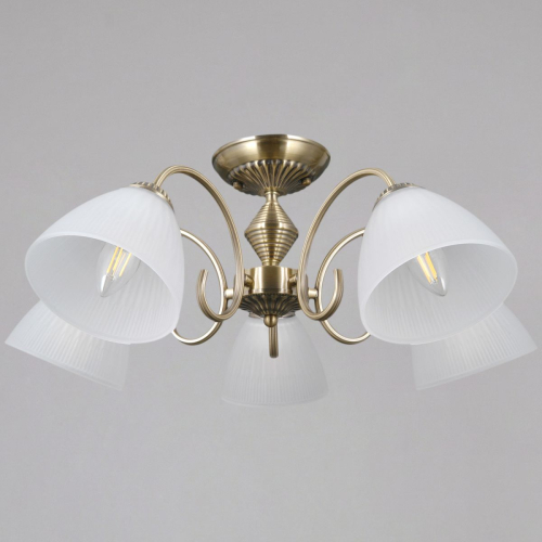 Потолочная люстра Illumico IL0897-5CSQ-26 AB ELITE изображение в интернет-магазине Cramer Light фото 4