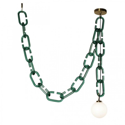 Подвесной светильник Loft IT Chain 10128C Green изображение в интернет-магазине Cramer Light фото 3