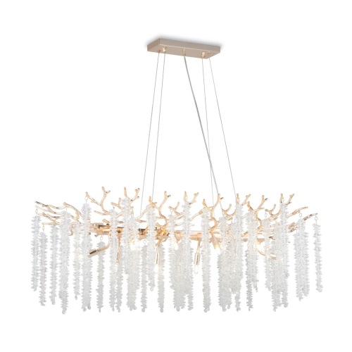 Подвесная люстра Freya Mineral FR1010PL-10G1 изображение в интернет-магазине Cramer Light фото 2