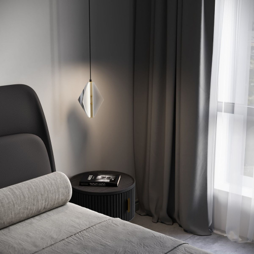 Подвесной светильник Eurosvet Glare 304054 LED латунь a071583 изображение в интернет-магазине Cramer Light фото 2