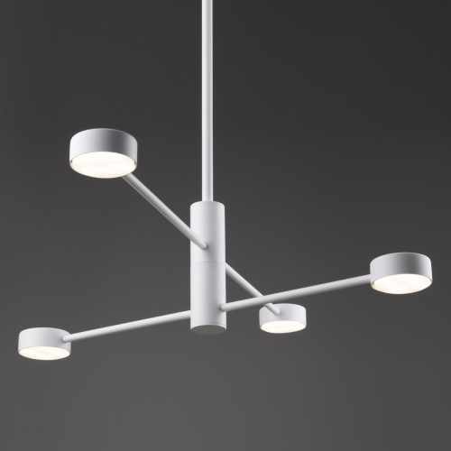 Люстра на штанге Freya Tactic FR5363CL-04W изображение в интернет-магазине Cramer Light фото 8