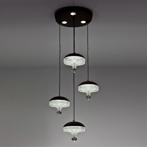 Каскадная люстра LED4U 2067 coffee изображение в интернет-магазине Cramer Light фото 4