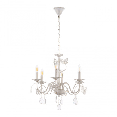 Подвесная люстра Arte Milano 346179/6 WT+SL изображение в интернет-магазине Cramer Light