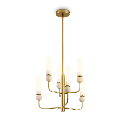 Люстра на штанге Freya Sunspot FR5482CL-06BS1 изображение в интернет-магазине Cramer Light фото 12