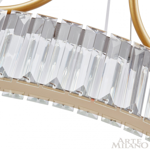 Подвесная люстра Arte Milano Venezia 310322/D500 GD изображение в интернет-магазине Cramer Light фото 9