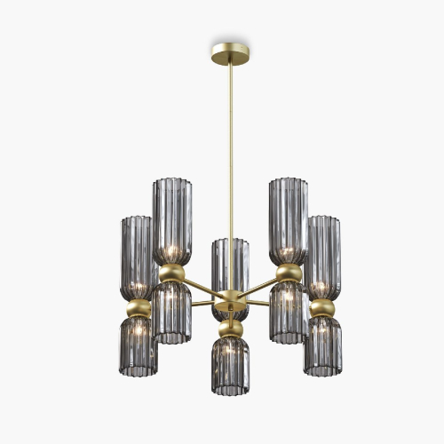 Люстра на штанге Maytoni Antic MOD302PL-10GR изображение в интернет-магазине Cramer Light