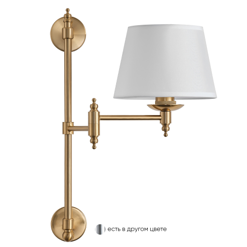 Бра Crystal Lux POESIA AP1 BRASS дополнительное фото
